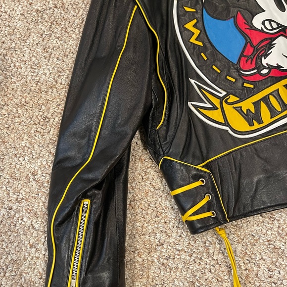 Disney Mickey Mouse Leather Jacket - Picture 14 of 14
